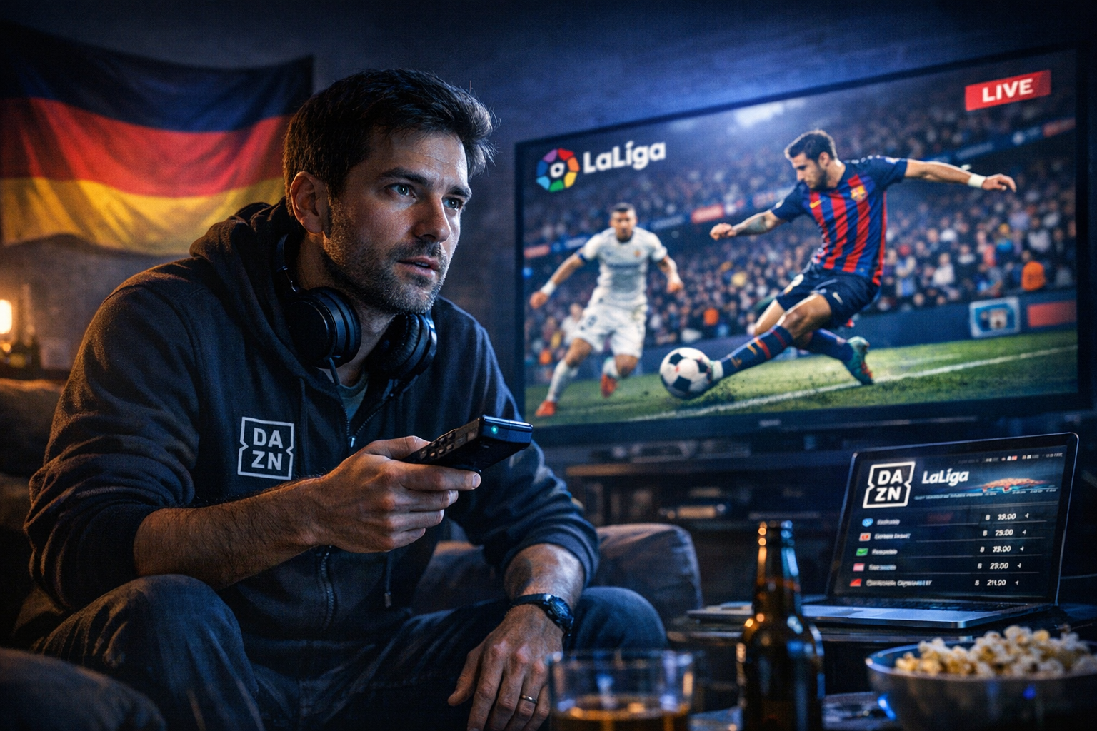DAZN Secures Exclusive LaLiga Broadcast Rights Across Germany