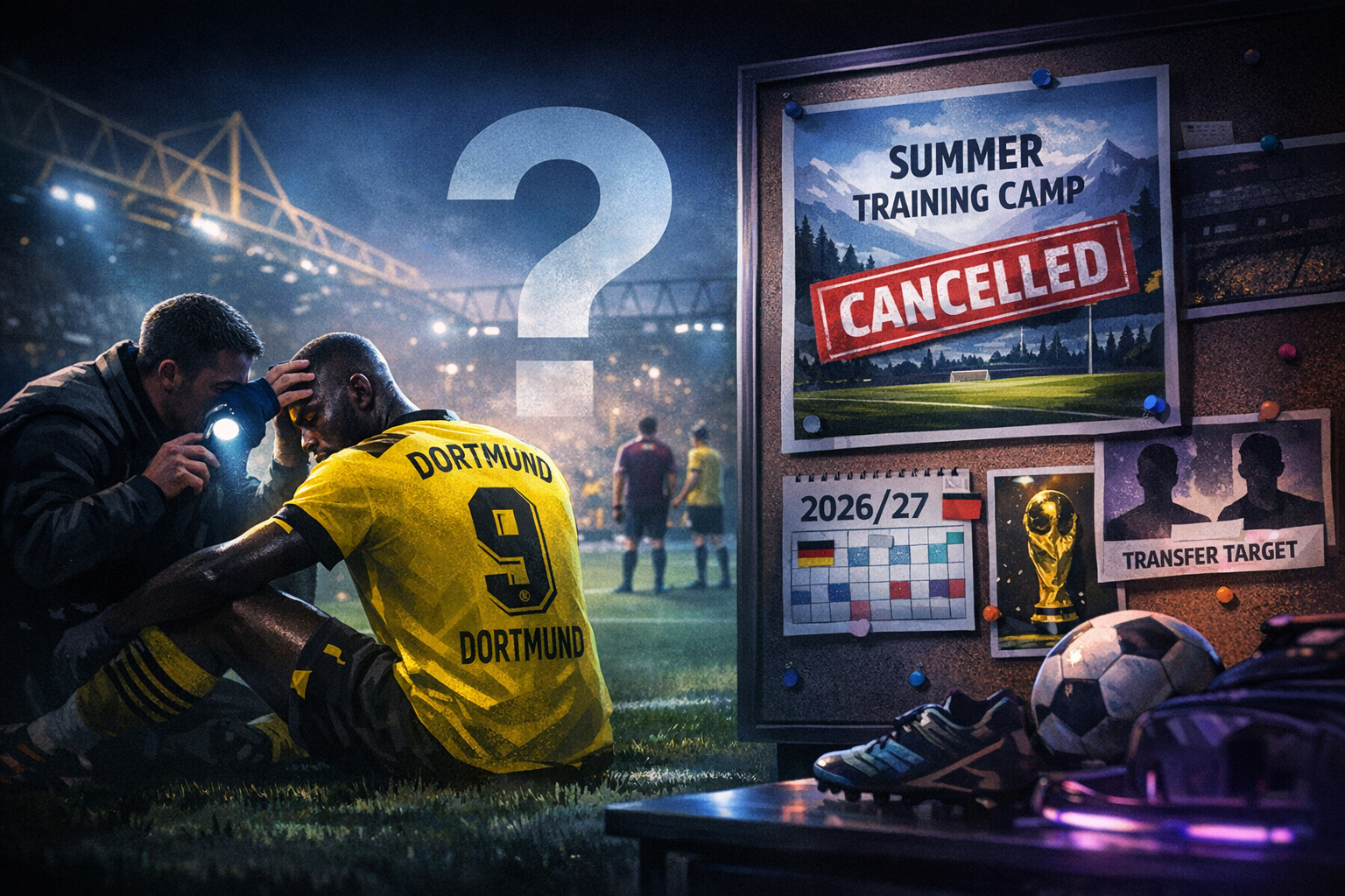 Borussia Dortmund Faces Star Striker Doubt and Summer Plans Overhaul